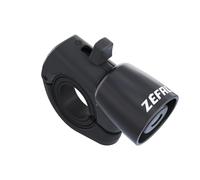 ZEFAL Trail Bike Bell - Sonnette de Vélo VTT ou Gravel - Sonnette Velo Adulte Fabriquée en Aluminium - Noir Ø 22,2 à 35 mm - Fabrication Française