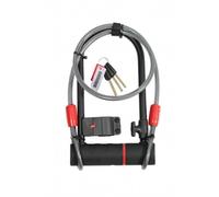 Zéfal K-Traz U17 - Antivol en U Vélo Très Haute Résistance - Arceau en Acier Très Solide - Câble de 120 cm Optionnel - Cadenas en U pour Vélo, Vélo Électrique, VTT, Trottinette, Scooter, Moto