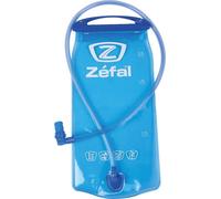 Zéfal vessie d'hydratation 2L, nouvelle version, sans BPA, tuyau de 100 cm, grande ouverture, matériau PEVA, convient aux sacs à dos de VTT, anti-fuite, bleu