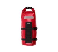 Sacoche velo fourche gravel zefal z adventure dry bag rouge vol. 4l (diam 130x28