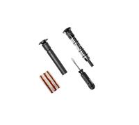 ZEFAL Z Bar Tool - Kit de Réparation Tubeless Intégré dans Le Guidon - 15 Outils VTT et Tubeless - Outil Multifonction Velo Léger et Discret - 103 g