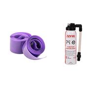 ZEFAL Z Liner Bande Anti-crevaison Cyclisme Mixte Adulte, Violet, 50 mm & Repair Spray - Bombe Anti crevaisonpour vélo, Mixte Adulte, Noir, 100ml