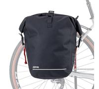 ZEFAL Z Traveler S20 Sacoche de Porte-Bagage - Sac Vélo Étanche de Grand Volume - Accessoire Velo Vélotaf - 995 g - 20 L, Noir