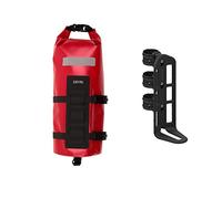 Zéfal ZEFAL Z Adventure Fork Pack Sac Velo de Fourche-Etanche et Léger Cyclisme, Rouge Noir, 6 litres