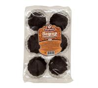 ZEFIR TK Sucre mousseux, guimauves au chocolat saveur vanille, 205 g