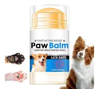 Zegaqae Baume pour Pattes,40g À Action Rapide Nourrissant,Apaisant Hydratant Naturel - pour Chats Chiots Extrémités Fissurées Toutes Races Soin Toute L'Année Neige Glace Sel Hiver