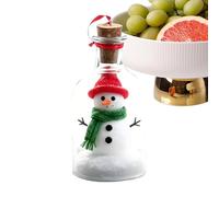 Zegaqae Bouteille À Message pour Les Fêtes - Décorations de Noël Mémorables - Bouteille À Souvenirs Mignonne Décor De Bureau | pour Cadeaux de Fête Bonbons Fleurs Rassemblements Arbre Mur Amis