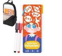 Zegaqae Cartes Flash de Mathématiques de Base - Jeux pour Développement Mathématique Précoce | Cartes Flash pour L Addition Et La Soustraction | pour Et Élèves du Primaire Garçons Et Filles