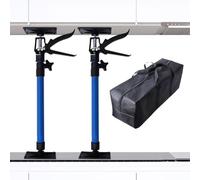Zegaqae de Levage pour Meuble | Support de Meuble Réglable 48 à 114 cm | Tige de Levage 30kg Système de Nivellement à Bracket Économiseur d'Effort pour Meubles et Électroménager