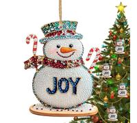 Zegaqae Décoration Pour Voiture - Pendentif Mignon 2D En Acrylique | Ornements Pour Arbre De Noël - Pour La Saison Des Fêtes D'hiver, La Maison, L'intérieur, L'arbre, La Maison, La Famille Et Les Amis