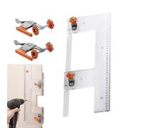 Zegaqae Gabarit De Rainurage | Antidérapant | Gabarit De Fraisage Pour Le Travail Du Bois À Domicile,Pour Ébénistes Professionnels Amateurs de Fabrication Manuelle Entrepreneurs en Rénovation