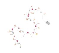 Zegaqae Guirlandes Lumineuses pour Saint-Valentin,Décoration Étoilée pour Chambre | LED en Forme de Cœur | Décoration pour Maison Chambre Mariage Fêtes Intérieur Extérieur Terrasse
