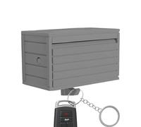 Zegaqae Porte-Touche De Garage De Voiture avec Porte D'ouverture, Hangage De Clé Murale, Hangage De Chapeau De Forme De Garage De Voiture pour Le Salon, Crochet De