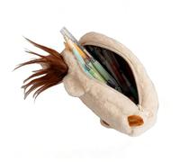 Zegaqae Trousse Scolaire en Peluche - Organisateur de Bureau Capybara,Coffret A Stylos Animaux Peluche - Fournitures pour Bureau à Domicile École Collège Lycée Université Chambre Étudiante