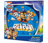 KIDS EUROSWAN Horloge murale Pat' Patrouille 25 cm Rescue Pups pour chambre d'enfant