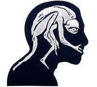 ZEGIN Patch brodé en Forme de L'âme Forte ne Meurt jamais, à Coudre ou à Coller avec Fer à Repasser