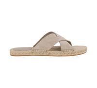 Zegna - Sandale Espadrille en Daim - Homme - Chaussures - Beige - Taille: 43 1/2 EU