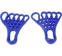Zehen Fußstörer Muskelentspannung TPR Massage Separator Stretching Band für Fitness Valgus Blau