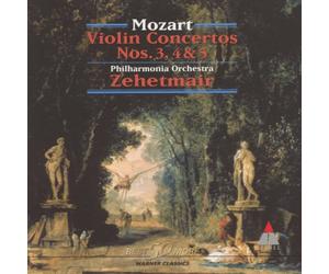 Zehetmair - Mozart:Violin Concert No.3/4/5