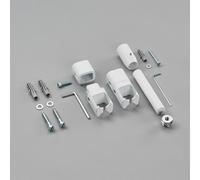 Zehnder Accessoires de montage de cloison, avec pieds-supports, pour Toga électrique, 931141,