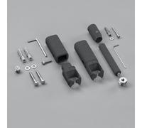 Zehnder Accessoires de montage de cloison, avec pieds-supports, pour Toga électrique, 931249#A1,
