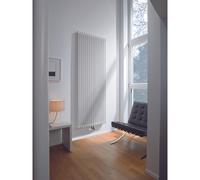 Zehnder Charleston Radiateur panneau - 180x55,2cm - 1992W - vertical - blanc 3180-12