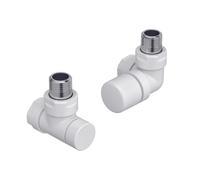 Zehnder ensemble de robinetterie type G déco robinet de radiateur re RAL9016 blanc 838981
