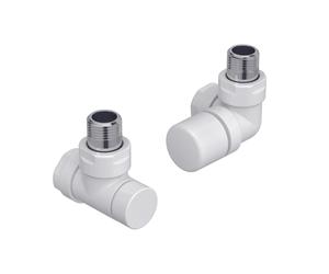 Zehnder ensemble de robinetterie type G déco robinet de radiateur re RAL9016 blanc 838981