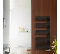Zehnder Forma Asym Design- Radiateurs salle de bain ZF600250A600000 LFAL-120-050, 1161 x 496 mm, volcanique, gauche