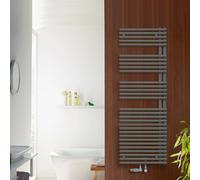 Zehnder Forma Asym Design- Radiateurs salle de bain ZF800360A300000 LFAL-150-060-05, 1441 x 596 mm, aluminium gris