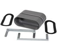 Zehnder Manchon de Raccordement pour Flat 51 - Tube de Ventilation