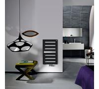 Zehnder Metropolitan Bar Sèche-serviettes, fonctionnement à eau chaude, ZM101150A600000, MEP-080-050