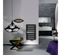 Zehnder Metropolitan Bar Sèche-serviettes, fonctionnement à eau chaude, ZM101160A600000, MEP-080-060