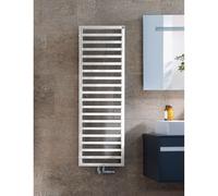 Zehnder Quaro radiateur sèche-serviettes 183.5x45cm 761watt acier blanc brillant QA-180-045