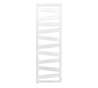 Zehnder Ribbon Radiateur sèche-serviettes électrique 156,7 cm 230 volts | 50 Hz Acier Blanc brillant RB160050GD