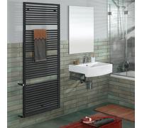 Zehnder Universal Sèche-serviettes, Modèle de remplacement, fonctionnement mixte ou à eau chaude, ZU100460A6N5000, HU-180-060-NA50
