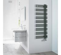 Zehnder Yucca Asym Sèche-serviettes, fonctionnement mixte ou à eau chaude, ZY300348A600000, YA-130-050