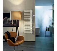 Zehnder Radiateur électrique design Yucca Asym ZY3L0348B100000 YAEL-130-50/GD 1329 x 478 mm, blanc, RAL 9016