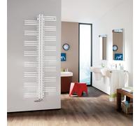 Zehnder Yucca Sèche-serviettes, fonctionnement mixte ou à eau chaude, ZY200780B100000, YSD-180-080