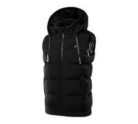 Zeiayuas 2024 Gilet à Capuche Chauffant, Unisexe Veste Chauffante Électrique USB Vêtement de Chauffage avec 9 Zones de Chauffé Doudoune Chaud Lavable pour Hiver Moto Chasse, Ski, Pêche Pas Cher