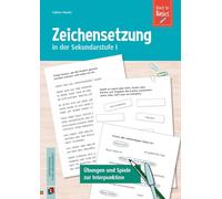 Zeichensetzung in der Sekundarstufe I: Übungen und Spiele zur Interpunktion