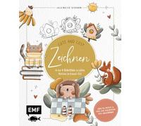 Zeichnen - Cute and Cosy: In nur 4 Schritten zu süßen Motiven im Kawaii-Stil | Mit Grundlagen zur Koloration und Tipps von julii.draws