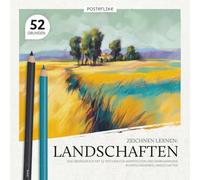 Zeichnen Lernen: Landschaften: Das Übungsbuch mit 52 Motiven für Komposition und Farbharmonie in Verschiedenen Landschaften