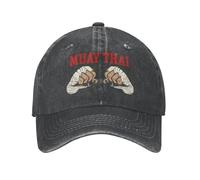 ZEIGDCYOV Casquette de Baseball de Combat Muay Thai Kickboxing Boxing Boxe Cascapte réglable pour Hommes Femmes en Plein air