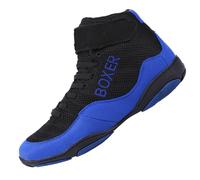 Zeihyeurus Hommes Femmes Bottes De Boxe,Chaussures De Lutte pour Enfants,Chaussures De Boxe Jeunes,Mailles,Souple,Durable,Respirant,Chaud,pour L'HaltéRophilie,La Musculation,Les Bottes De Gymnastique