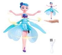 ZeiLaBang Kakadi Fée volante, Sky Dancers Flying Princess, poupée volante, fée flottante, convient aux filles âgées de 3 à 5 ans, cadeau de jouet pour la fête des enfants