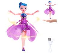 ZeiLaBang Kakadi Fée volante, Sky Dancers Flying Princess, poupée volante, fée flottante, convient aux filles âgées de 3 à 5 ans, cadeau de jouet pour la fête des enfants