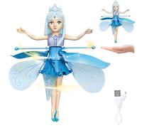 ZeiLaBang Kakadi Fée volante, Sky Dancers Flying Princess, poupée volante, fée flottante, convient aux filles âgées de 3 à 5 ans, cadeau de jouet pour la fête des enfants