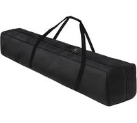 ZeiLaBang Kakadi Sac de transport pour support lumineux, sac à main, sac pour trépied, sac de rangement avec cordon de serrage, Noir , 110x20, Valise rigide avec roulettes pivotantes