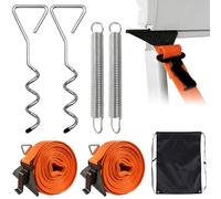 ZeiLaBang Kakadi Sangle anti-tempête pour toile d’auvent, ensemble de sangle anti-tempête pour toile d’auvent Thule Omnistor, sangle anti-tempête pour auvent